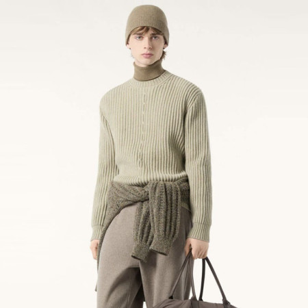 로로피아나 남성 라운드 스웨터 - Loro Piana Mens Round Sweater - lpc9746x