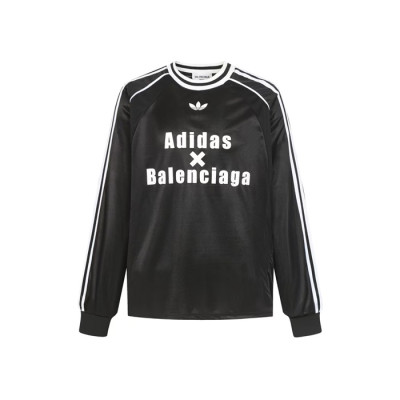 발렌시아가 남성 라운드 긴팔티 - Balenciaga Mens Round Tshirt - bac12172x