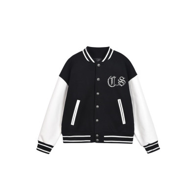 크롬하츠 남성 봄버 자켓 - Chrom Hearts Mens Bomber Jacket - chc12185x