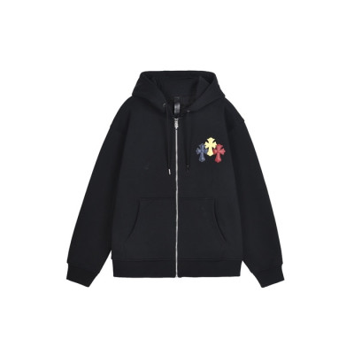 크롬하츠 남성 집업 후디 - Chrom hearts Mens Zip-up Hooded - chc12194x