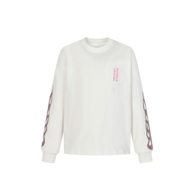 크롬하츠 남성 라운드 긴팔티 - Chrome Hearts Mens Round Tshirt - chc12200x