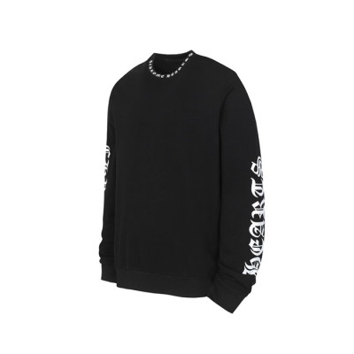 크롬하츠 남성 라운드 긴팔티 - Chrome Hearts Mens Round Tshirt - chc12223x