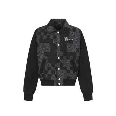 루이비통 남성 봄버 자켓 - Louis vuitton Mens Bomber Jacket - lvc12254x