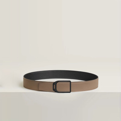 에르메스 남성 리버서블 자키 벨트 - Hermes Mens Jockey Reversible Belt - bel426x