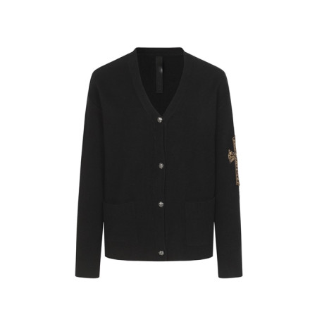 크롬하츠 남성 브이넥 가디건 - Chrom hearts Mens V-neck Cardigan - chc12330x