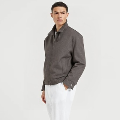 브루넬로쿠치넬리 남성 베이직 재킷 - Brunello Cucinelli Mens Basic Jacket - brc12348x