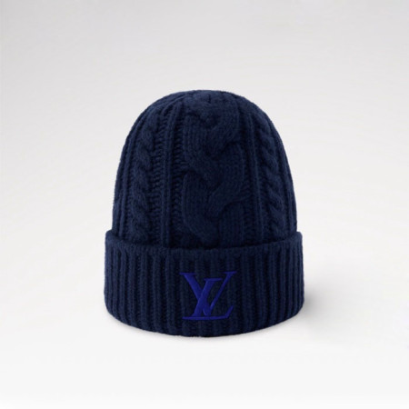 루이비통 남/녀 온리 LV 미니 케이블 비니 - Louis vuitton Unisex Only LV Mini Cable Beanie - acc6197x