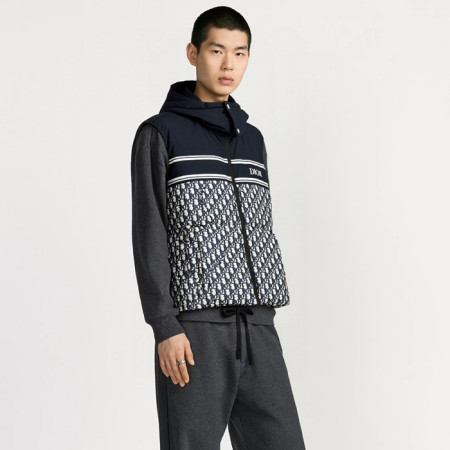 디올 남성 오블리크 베스트 - Dior Mens Down Vest - dic12380x