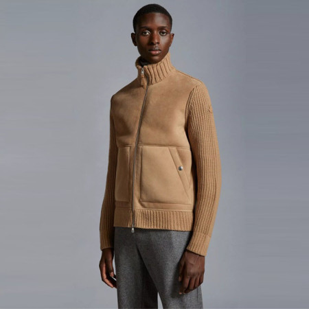 몽클레어 남성 가죽 자켓 - Moncler Mens Leather Jacket - moc12386x