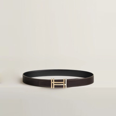 에르메스 남성 H au Carre 버클 리버서블 벨트 - Hermes Mens H au Carre Réversible Belt - bel431x