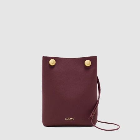로에베 남/녀 페블 파우치  - Loewe Unisex Pebble Pouch - lob12222x