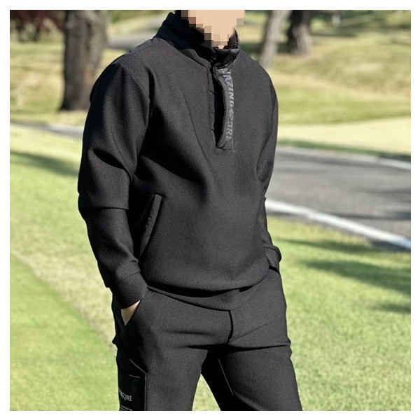 [Amazing Cre] 어메이징크리 남성 테크울 하이브 티셔츠&조거팬츠 세트 - gol1942x