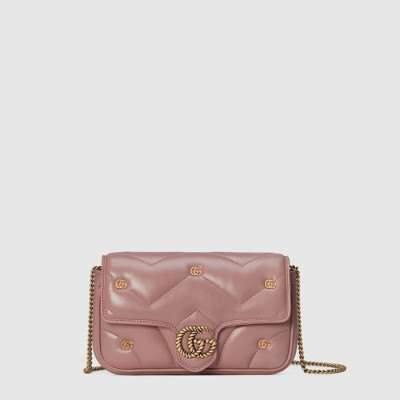 구찌 여성 GG 마몽 체인 숄더백 - Gucci Womens GG Marmont Chain Shoulder Bag - gub12562x