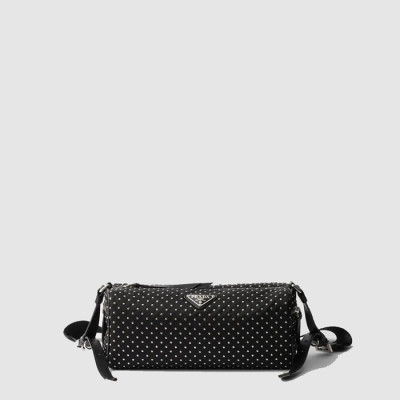 프라다 여성 스터드 장식 리나일론 백 1BC233 - Prada Womens Studded Re-Nylon Bag - prb12571x