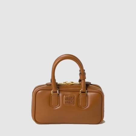 미우미우 여성 아르카디 가죽 미니 백 - Miumiu Womens Arcadi Leather Mini Bag - mib12646x