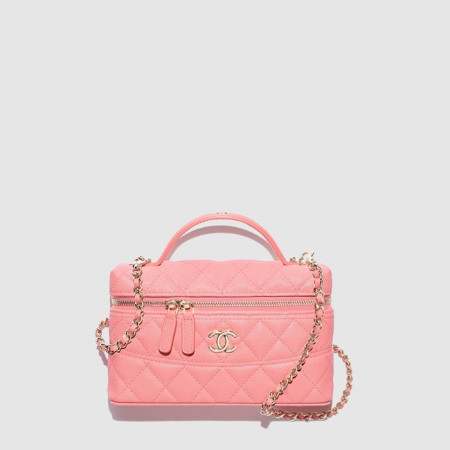 샤넬 여성 롱 베니티 체인 - Chanel Womens Long Vanity with chain - chb12659x