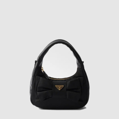 프라다 여성 리본 리나일론 미니백 1BC241 - Prada Womens Ribbon-embellished Nylon Mini Bag - prb12695x