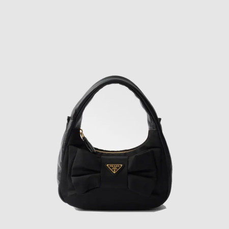 프라다 여성 리본 리나일론 미니백 1BC241 - Prada Womens Ribbon-embellished Nylon Mini Bag - prb12695x
