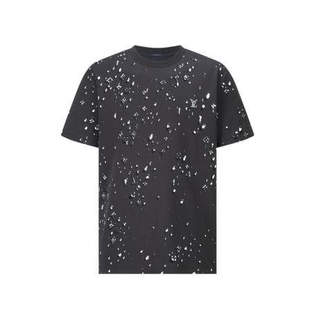 루이비통 남성 라운드 반팔 티셔츠 - Louis vuitton Mens Round Tshirt - lvc12548x