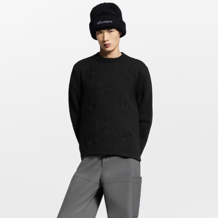 루이비통 남성 라운드 스웨터 - Louis vuitton Mens Round Sweater - lvc12557x