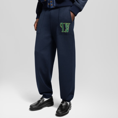 루이비통 남성 더블페이스 조깅 팬츠 - Louis vuitton Mens Jogging Pants - lvc12560x
