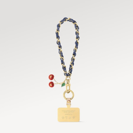 루이비통 남/녀 LV x TM 데님 세리즈 폰 홀더 - Louis vuitton Unisex LV x TM Denim Series Phone Holder - acc6328x