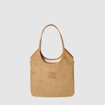 미우미우 여성 아이비 코듀로이 백 - Miumiu Womens Ivy Corduroy Bag - mib12722x