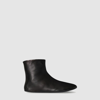 더 로우 여성 Stella 가죽 시어링 부츠 - The Row Womens Stella Leather Shearling Boots - ths8778x
