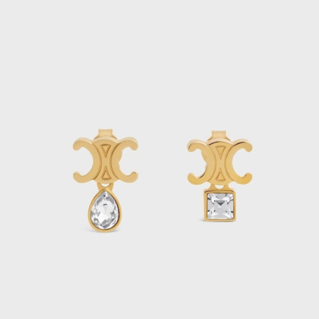 셀린느 여성 트리옹프 트윙클 이어링 - Celine Womens Triomphe Twinkle Earrings - acc6389x