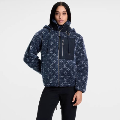 루이비통 여성 후드 자켓 - Louis vuitton Womens Hooded Jacket - lvc12636x