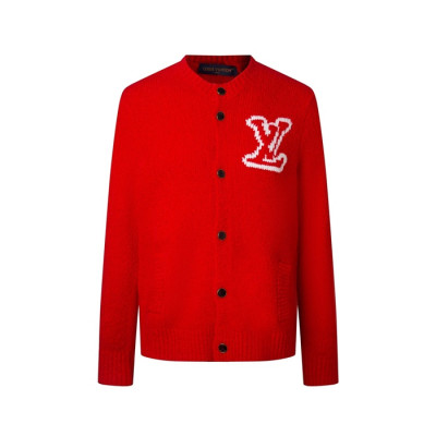 루이비통 남성 라운드 가디건 - Louis vuitton Mens Round Cardigan - lvc12652x