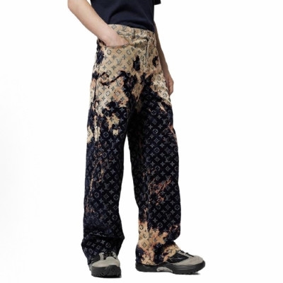 루이비통 남성 빈티지 청바지 - Louis vuitton Mens Vintage Jeans - lvc12670x