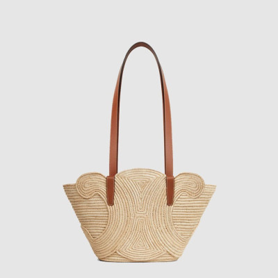 셀린느 여성 스몰 클래식 파니에 브레이디드 트리옹프 - Celine Womens Small Classic Pannier Braided Triomphe - ceb13012x