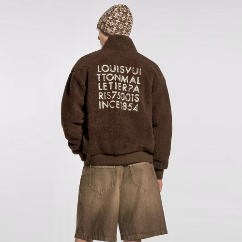 루이비통 남성 집업 자켓 - Louis vuitton Mens Zip-up Jacket - lvc12848x