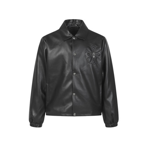 크롬하츠 남성 봄버 자켓 - Chrom Hearts Mens Bomber Jacket - chc12857x