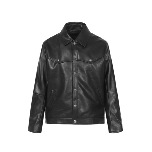 크롬하츠 남성 봄버 자켓 - Chrom Hearts Mens Bomber Jacket - chc12858x