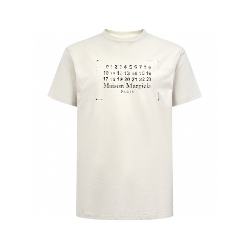 메종 마르지엘라 남성 라운드 반팔 티셔츠 - Maison Margiela Mens Round Tshirt - mac12873x